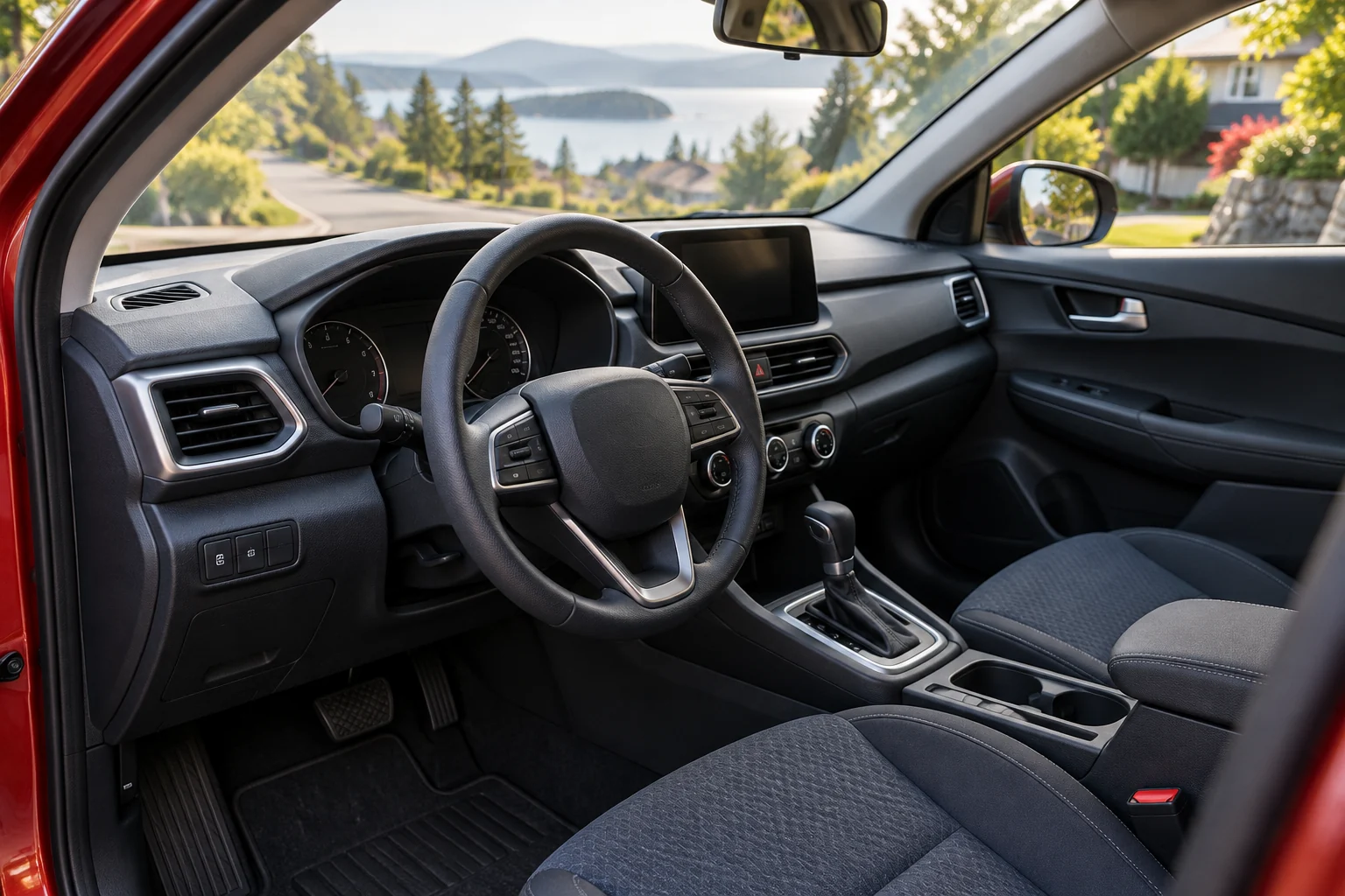 Illustrative photograph for a driving education guide
